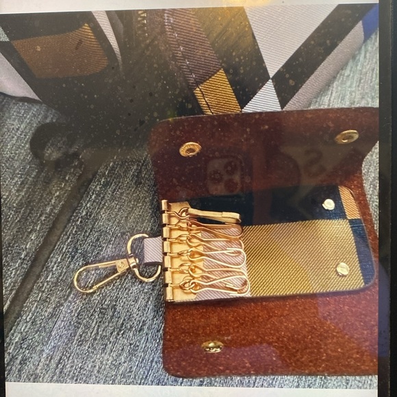 Fashionista 6 Piece Plaid Colorblock Handbags - with Zippers & Straps - NWOT - Picture 11 of 14